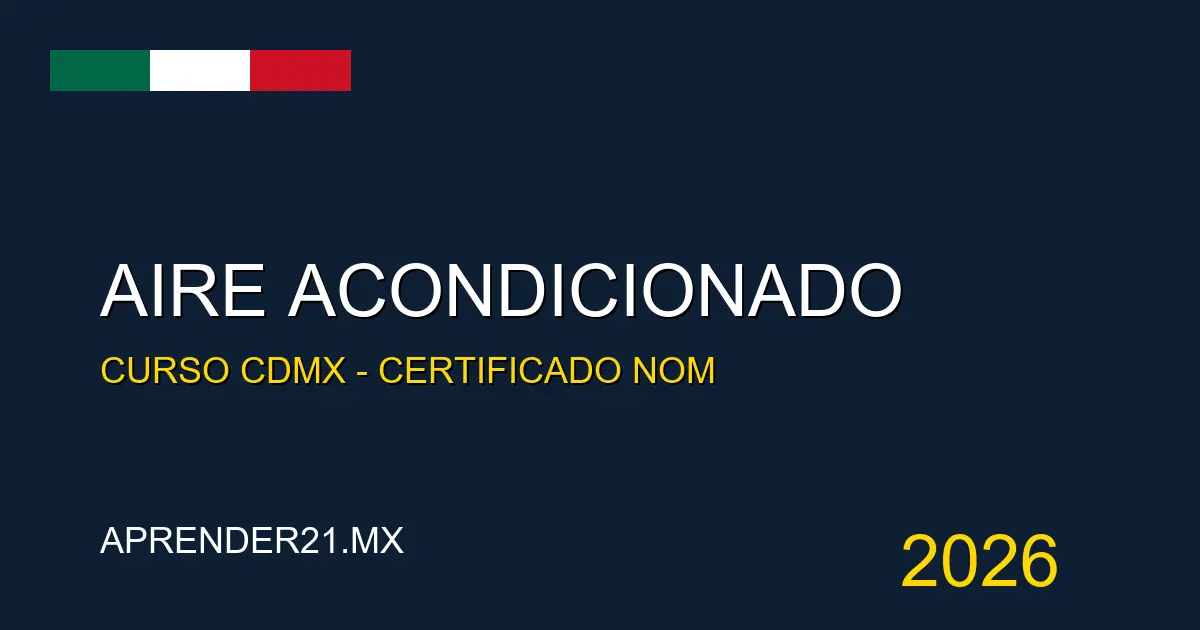 Curso de Refrigeración y Aire Acondicionado Online: Tarifario y Certificación