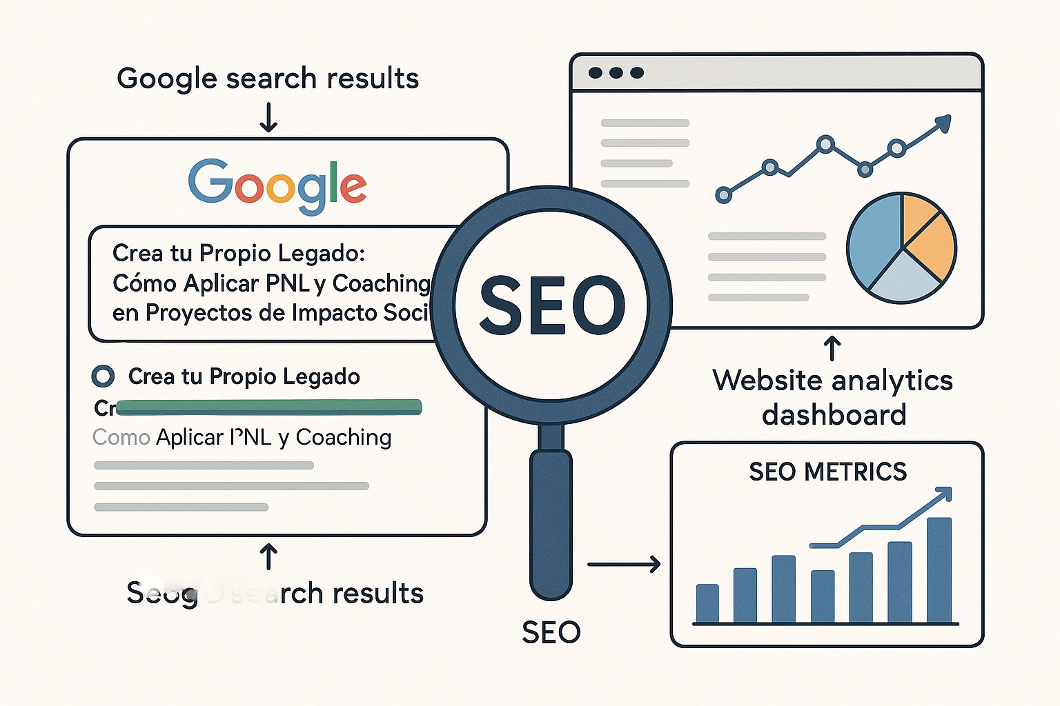 Representación visual de un legado sostenible, con raíces de un árbol extendiéndose en una comunidad diversa