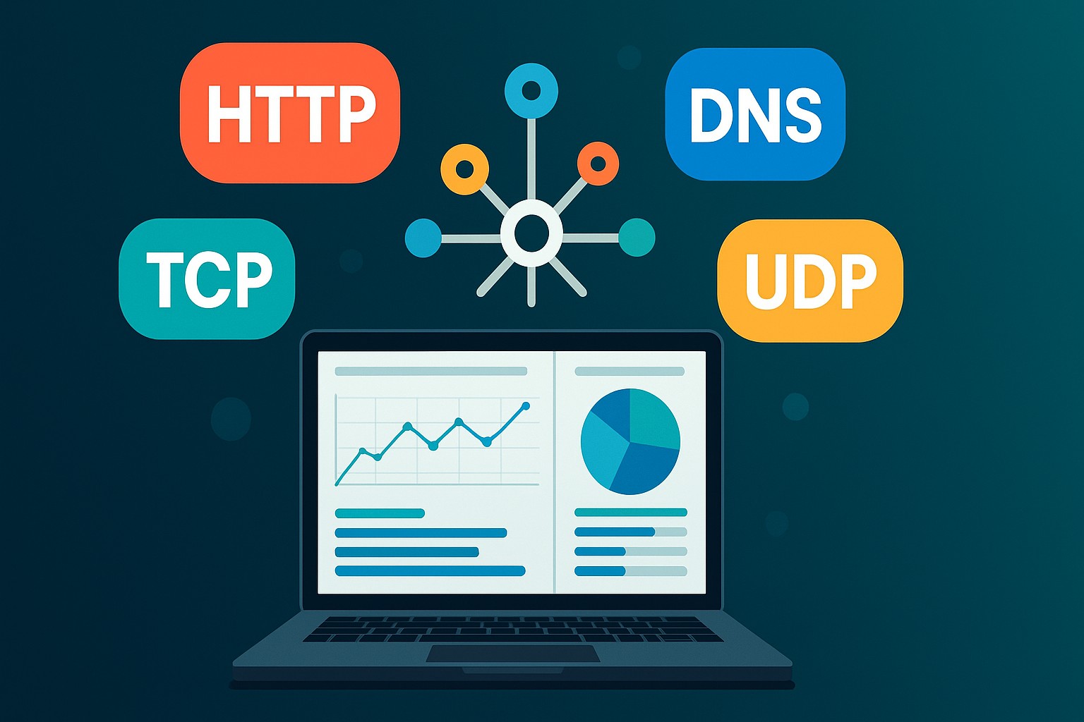 Protocolos de Red: HTTP, DNS, DHCP, TCP y UDP Explicados [Guía 2026]