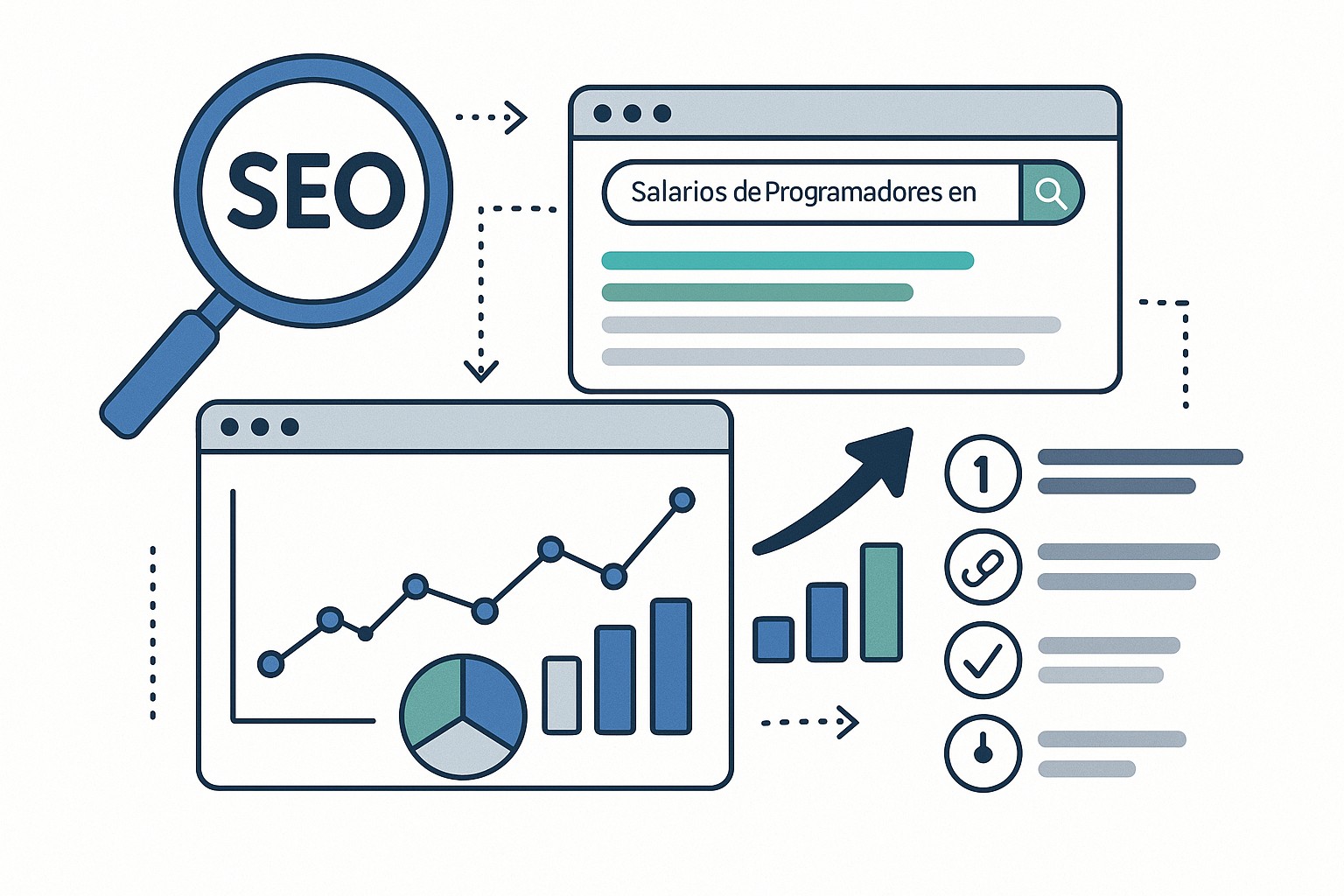 Diagrama sobre salarios programadores latinoamerica 2024