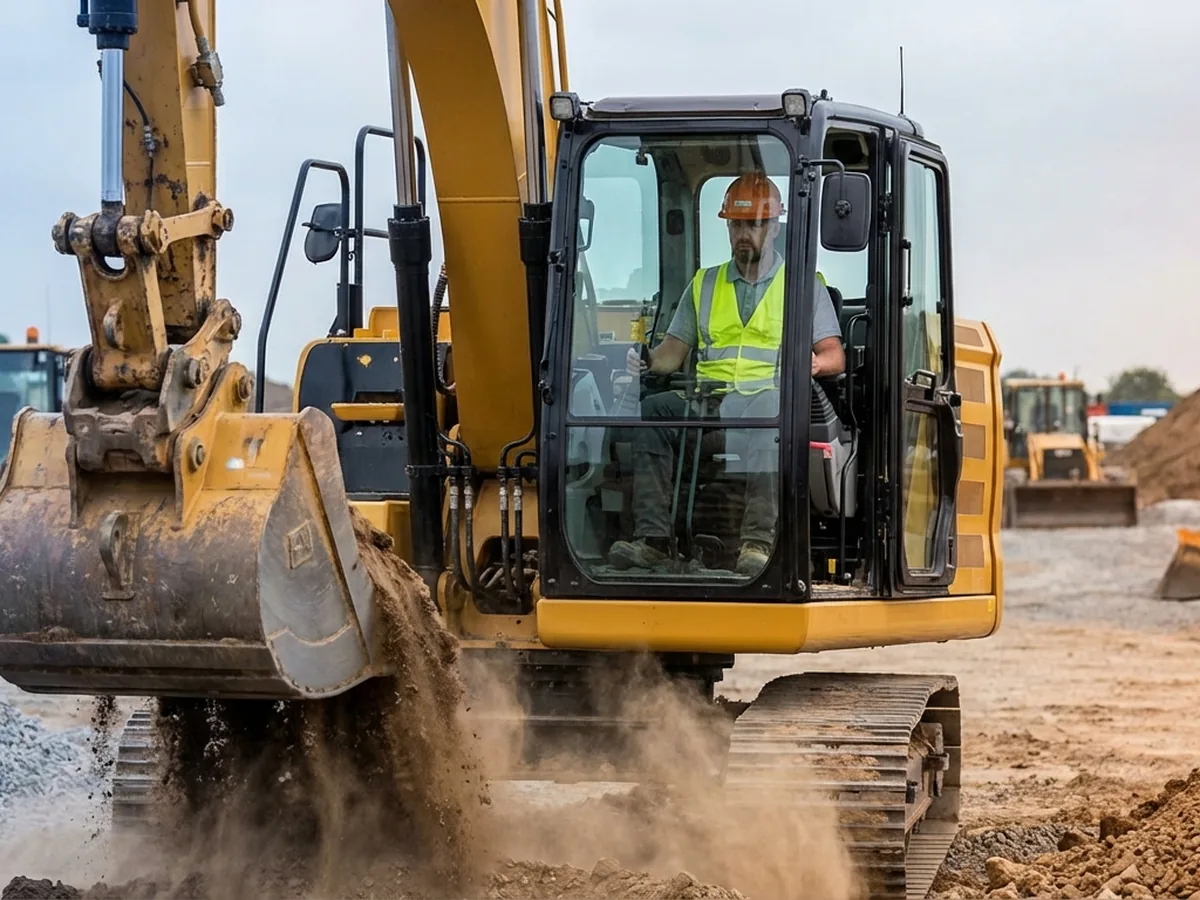 Operador de maquinaria pesada en miner&iacute;a Ecuador