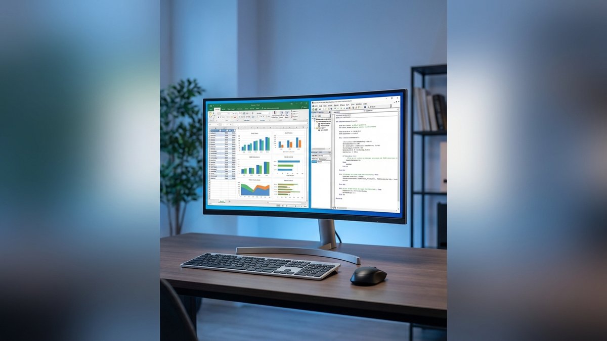 Pantalla de Excel mostrando código VBA y editor de macros